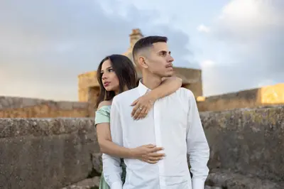 Couples photoshoot in Setúbal by Debie Barros