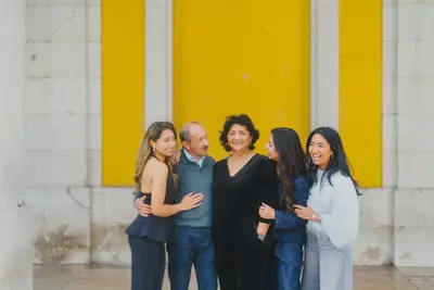 Family photoshoot in Lisbon by Denis Erroyaux