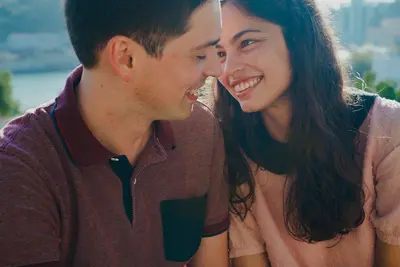 Engagement photoshoot in Cascais by Denis Erroyaux