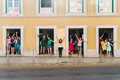 Friends Trip photoshoot in Lisbon by Denis Erroyaux