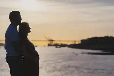 Maternity photoshoot in Lisbon by Denis Erroyaux