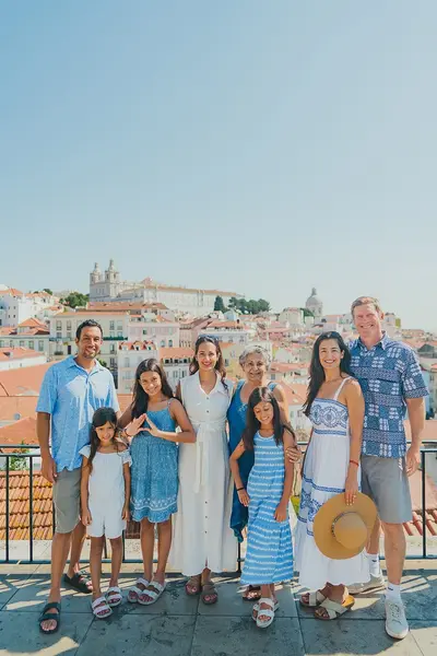 Family photoshoot in Lisbon by Denis Erroyaux