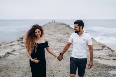 Maternity photoshoot in Aveiro by Daniel Lage