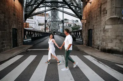 Engagement photoshoot in Porto by Pedro Moreira