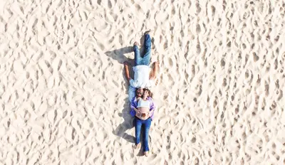 Maternity photoshoot in Comporta by David Branco