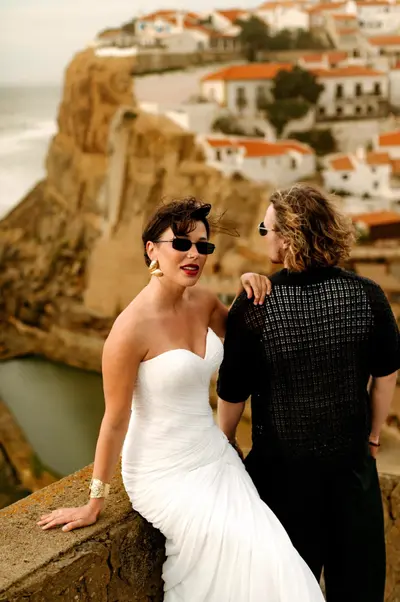 Honeymoon photoshoot in Sintra by Maria Malko