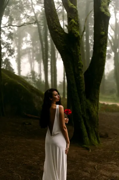 Solo Portrait photoshoot in Sintra by Maria Malko