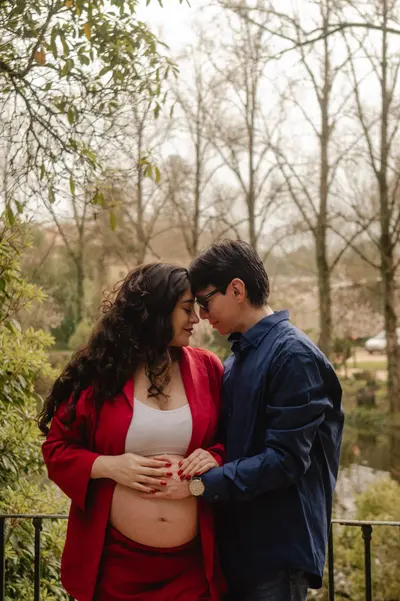 Maternity photoshoot in Óbidos by Marilia Pierro
