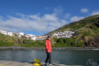 Solo Portrait photoshoot in Azores by Jose Santos