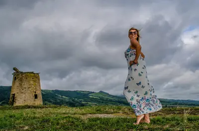 Solo Portrait photoshoot in Azores by Jose Santos