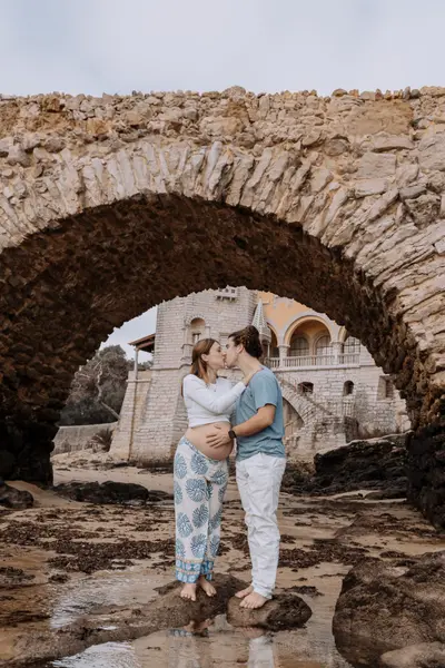 Maternity photoshoot in Cascais by Monica Rodrigues