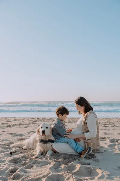 Maternity photoshoot in Cascais by Monica Rodrigues