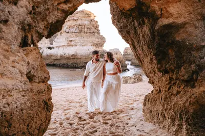 Couples photoshoot in Albufeira by Isa Mestre