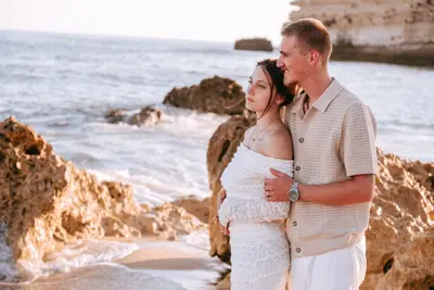 Couples photoshoot in Albufeira by Isa Mestre