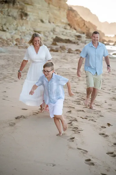 Family photoshoot in Algarve by Massimo Pardini