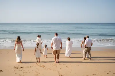 Family photoshoot in Portimao by Massimo Pardini