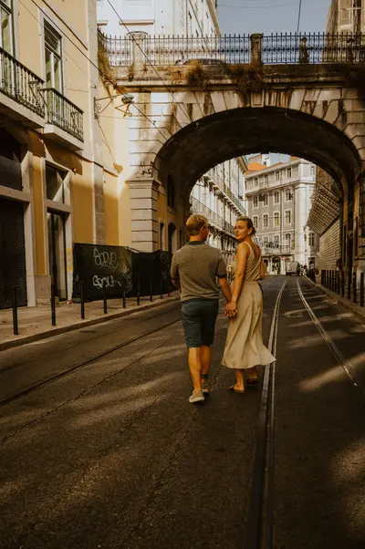 Couples photoshoot in Lisbon by Patrícia Nunes