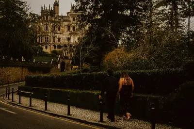 Engagement photoshoot in Sintra by Patrícia Nunes
