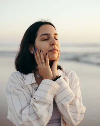Solo Portrait photoshoot in Costa da Caparica by Aleksandra